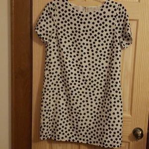 J. Crew Polka Dot Shift Dress